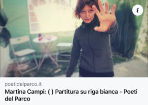 Martina Campi poesia italiana contemporanea, litblog Poeti del Parco